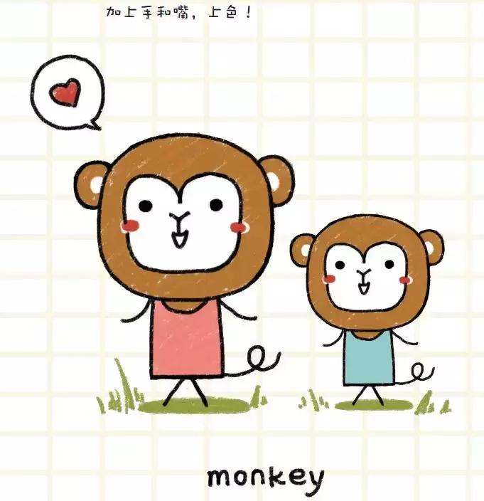 26个字母动物简笔画图片大全,用字母来画画简笔画