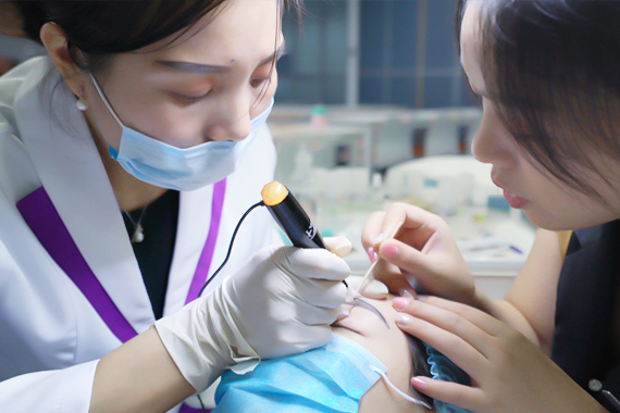 梵娅纹绣半永久线条眉,纹绣线条眉的排列和画法