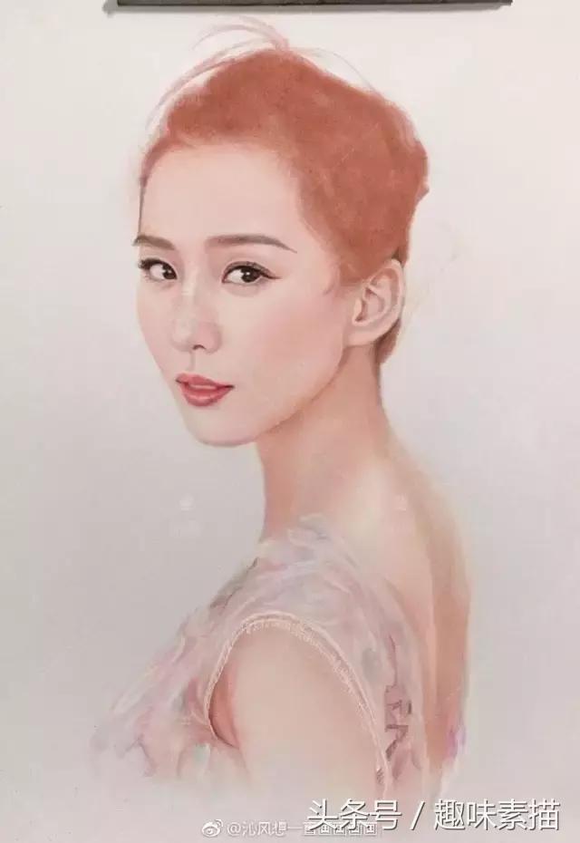 赵丽颖彩铅手绘清晰,赵丽颖彩铅画教程简单
