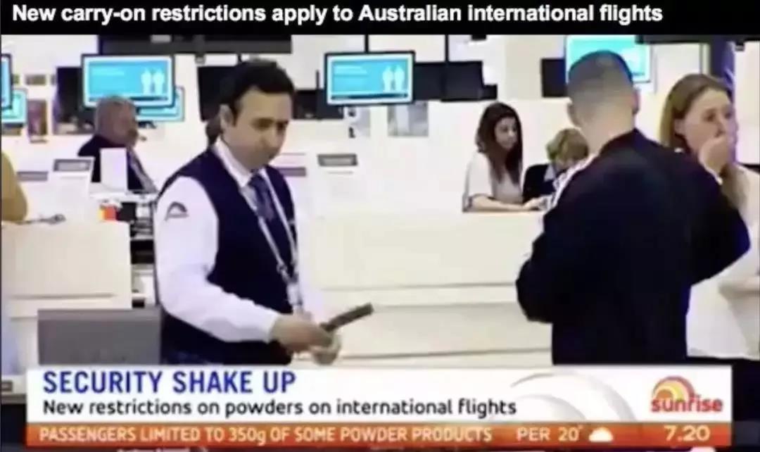 澳洲国际航班禁止托运的物品清单,澳洲飞机不能带什么化妆品