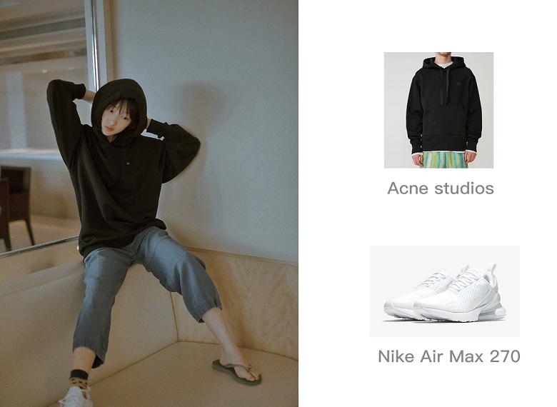 周冬雨同款衣服穿搭秋冬,周冬雨牛仔裤连衣裙