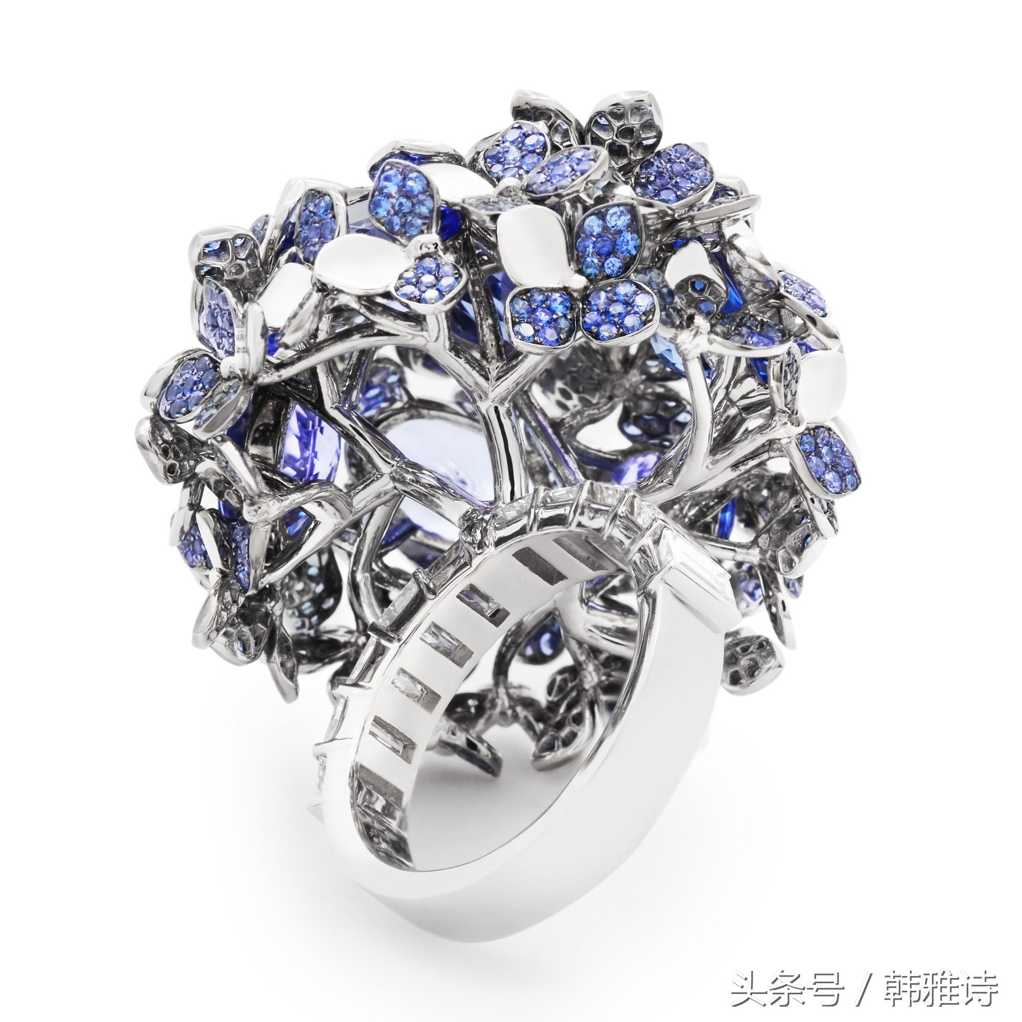 蒂芙尼高级珠宝戒指,tiffany蒂芙尼t系列18k黄金戒指
