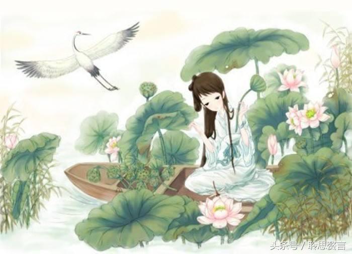 采莲诗词大全100首,江南可采莲莲叶何田田诗歌鉴赏