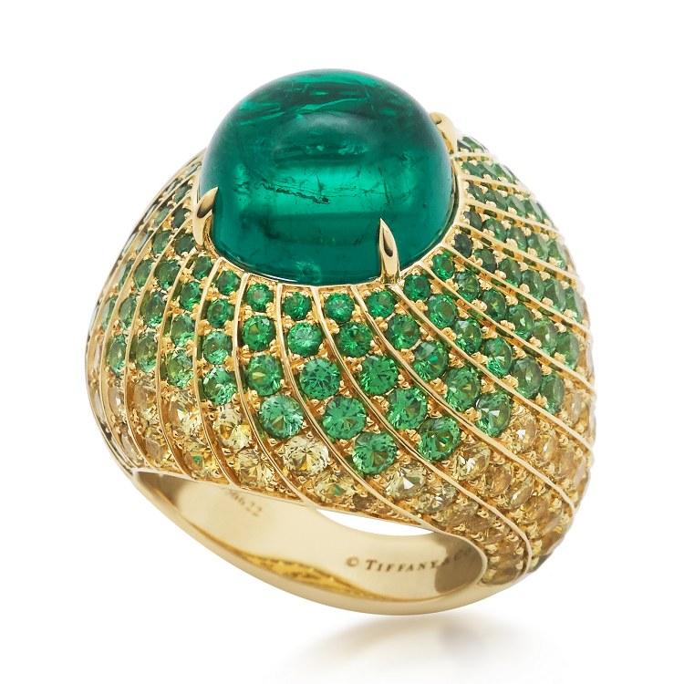 蒂芙尼true镂空戒指,白金莫桑钻交叉戒指蒂芙尼同款