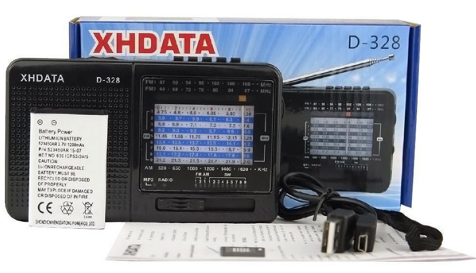 mp3收音机功放一体机,便携小型全波段插卡收音机评测