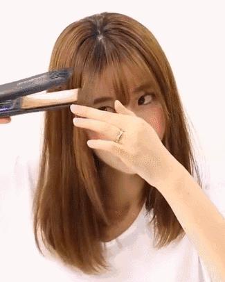 明星同款刘海怎么剪才好看,怎么夹明星同款刘海好看又简单