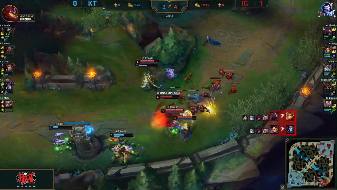 英雄联盟：jklove四杀证明自己！IG3：2将KT斩于马下！