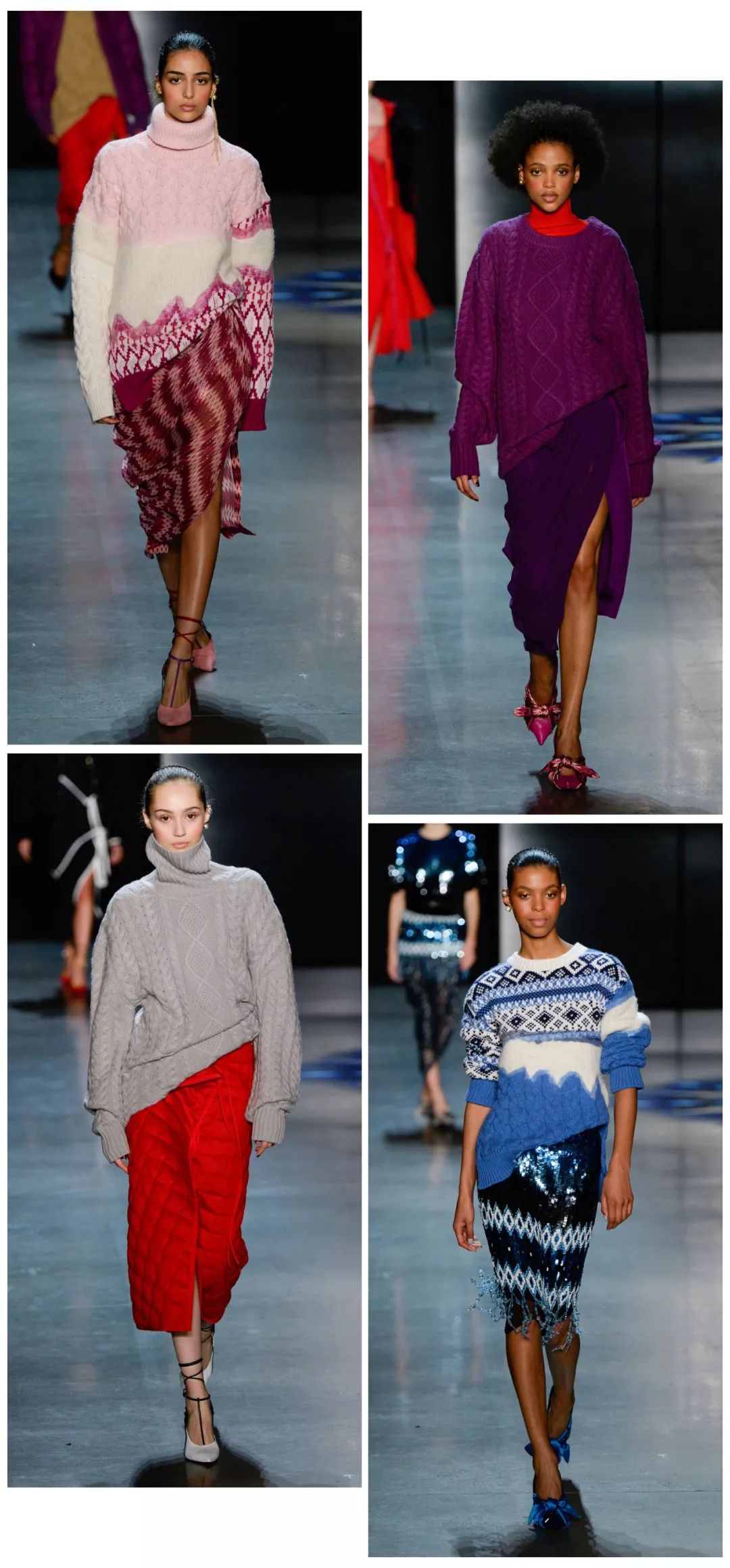 明星同款爱心高领毛衣,今年最火的毛衣秋冬款