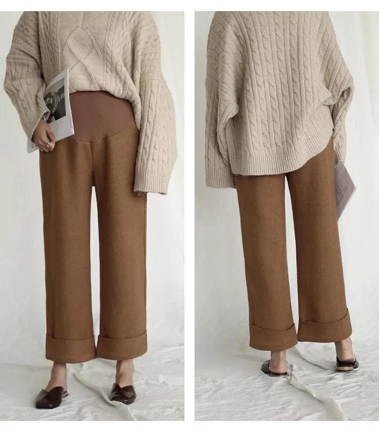 15款秋冬孕妈经典日常穿搭，孕期也别有一番韵味