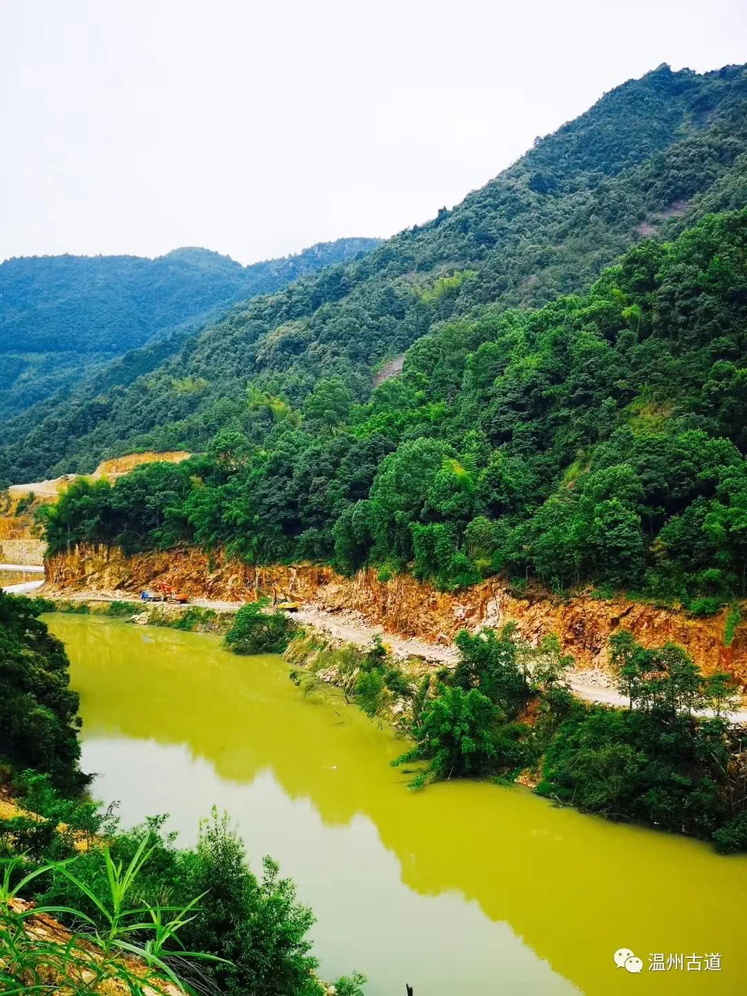 瓯海瞿溪风景,远山近水如诗如画