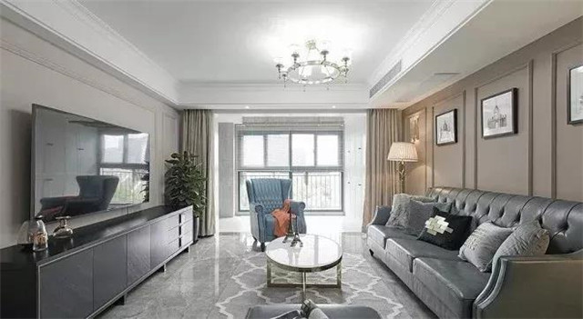 保定隶都景苑A区,保定北欧风格大宅装修效果图