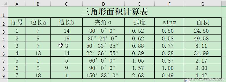 excel角度值和弧度的转换,excel角度如何转换为数值