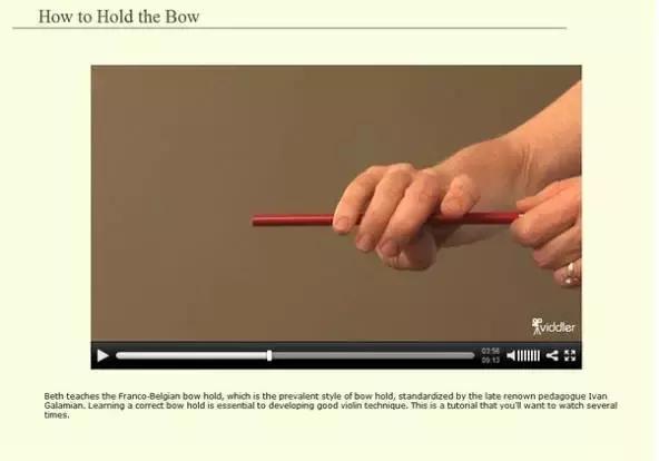 33张图看懂学小提琴如何优雅持弓