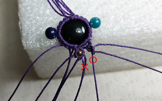 闺蜜同款金豆手链编法,闺蜜手链编法教程大全