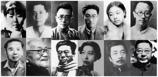 民国文人照片,民国时期文人照片