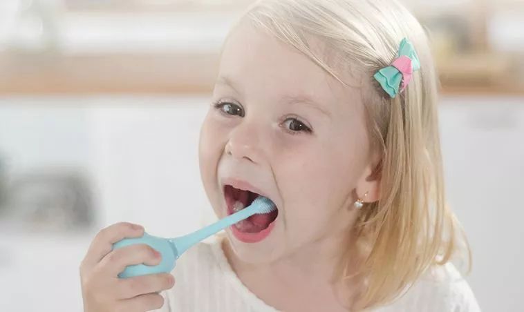 360度无死角电动牙刷儿童,360度纳米儿童牙刷旋转式无死角