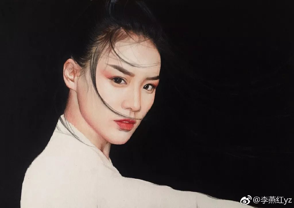 蔡徐坤的蓝玫瑰彩铅简笔画,彩铅画蔡徐坤蓝玫瑰