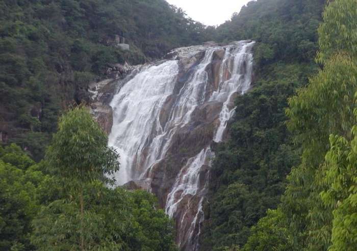 梅州天然瀑布图片,梅州粤东第一瀑布