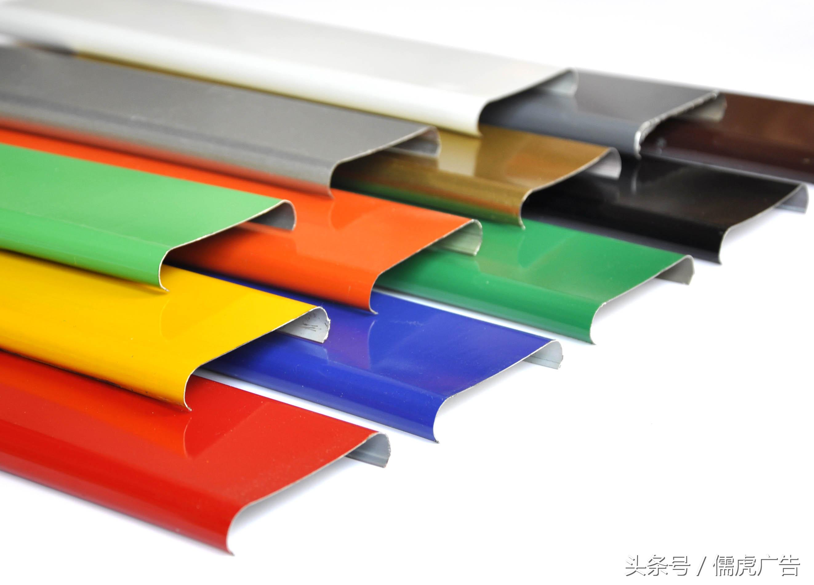 门头招牌发光字底板背板材料大全