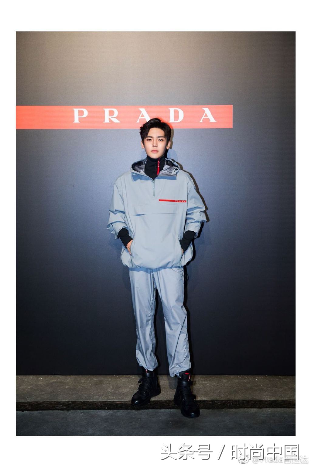 秦舒培助力维密秀,秦舒培秀肌肉