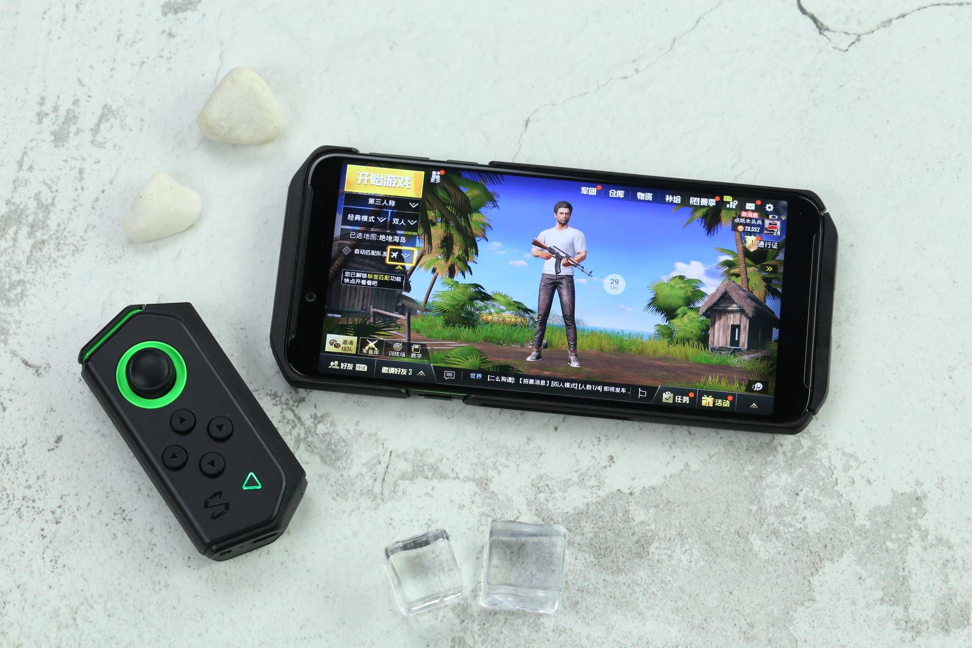 黑鲨游戏手机helo简单开箱,黑鲨游戏手机helo评测视频