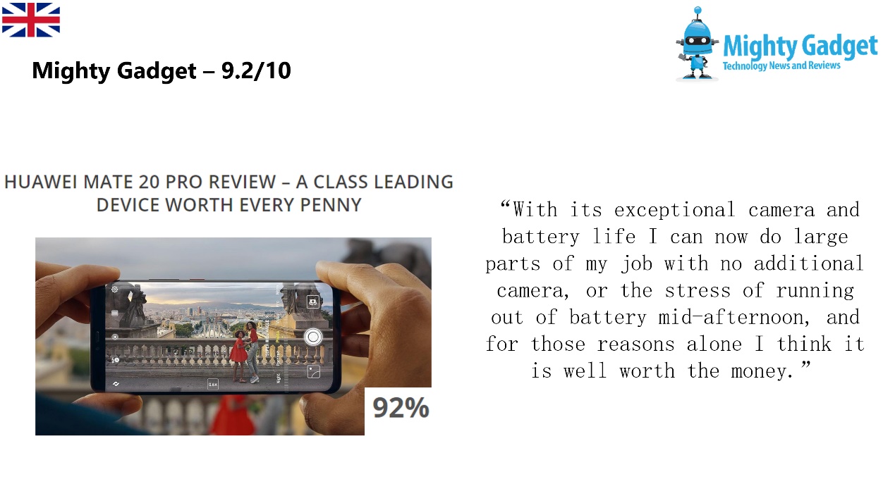 外媒感叹华为mate30火爆,华为mate20在当时的统治力