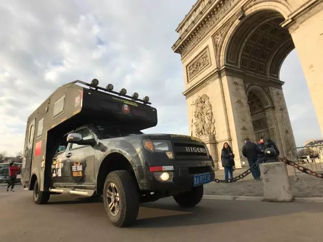 从中国开车来巴黎,从中国开车到欧洲