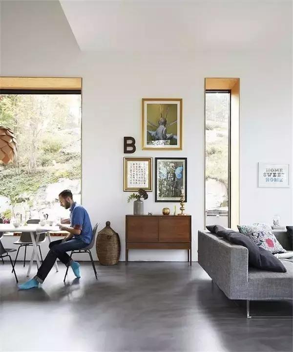 水泥自流平工序施工完整视频效果,自制蓝色水泥自流平的方法