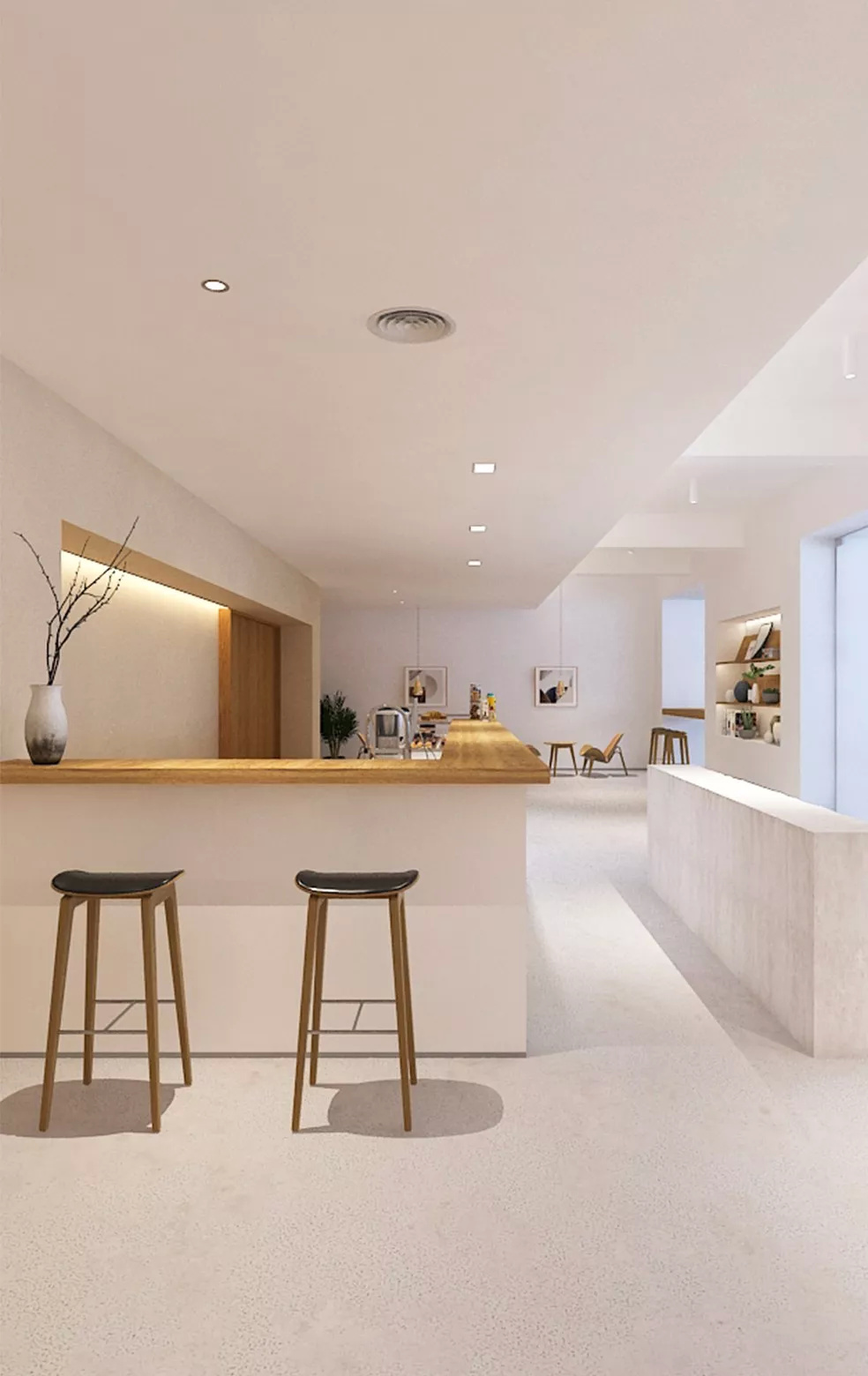 又窄又长的甜品店怎么设计,简单好看的蛋糕店甜品