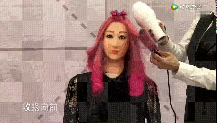 造型梳怎么吹蓬松,滚梳吹大波浪卷教程