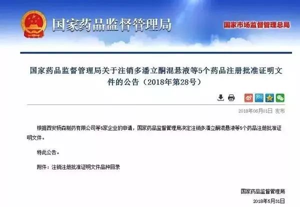 儿童感冒药下架,最近被召回的儿童感冒药