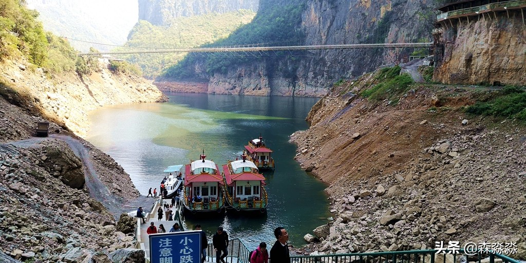 恩施清江大峡谷蝴蝶岩讲解,清江峡谷蝴蝶岩