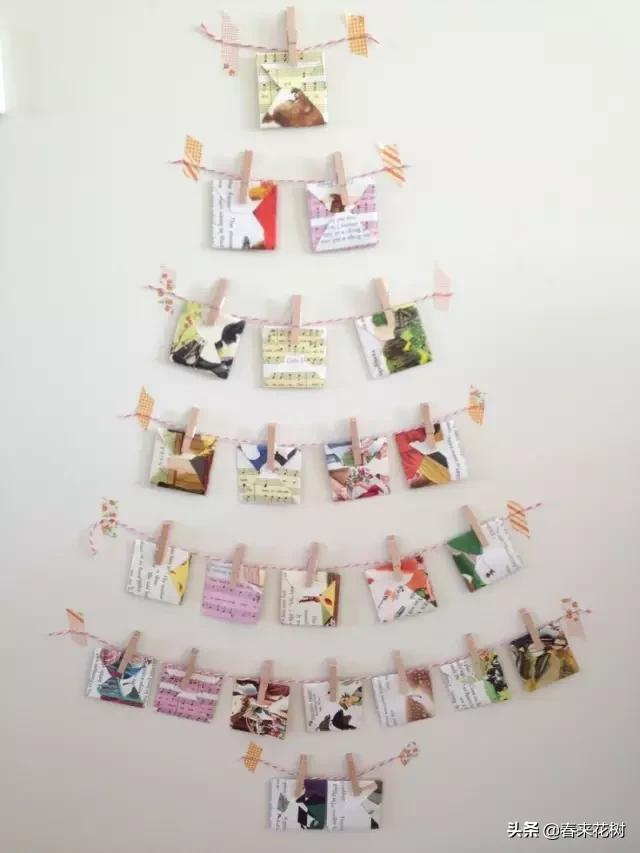 圣诞树是圣诞节的必备装饰,圣诞节最简单装饰