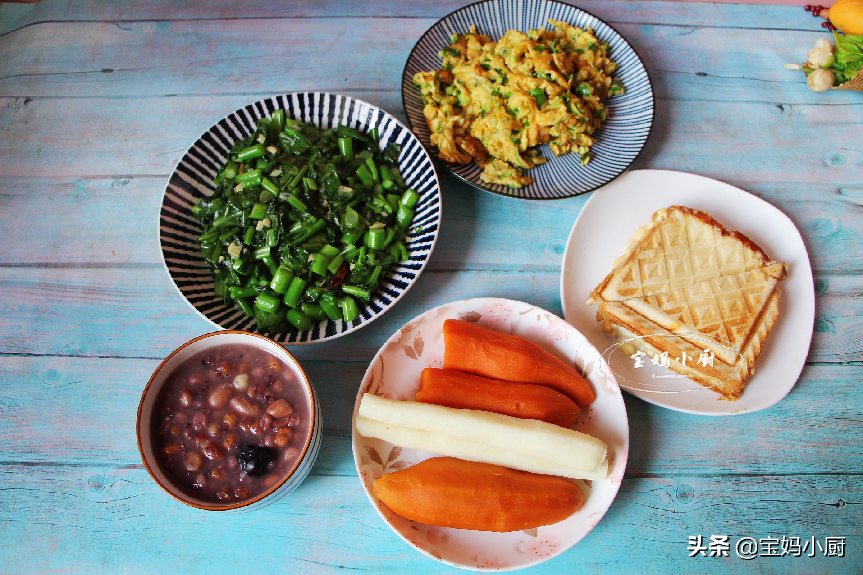 搞定一份营养早餐全家人都超爱吃,5天健康早餐食谱