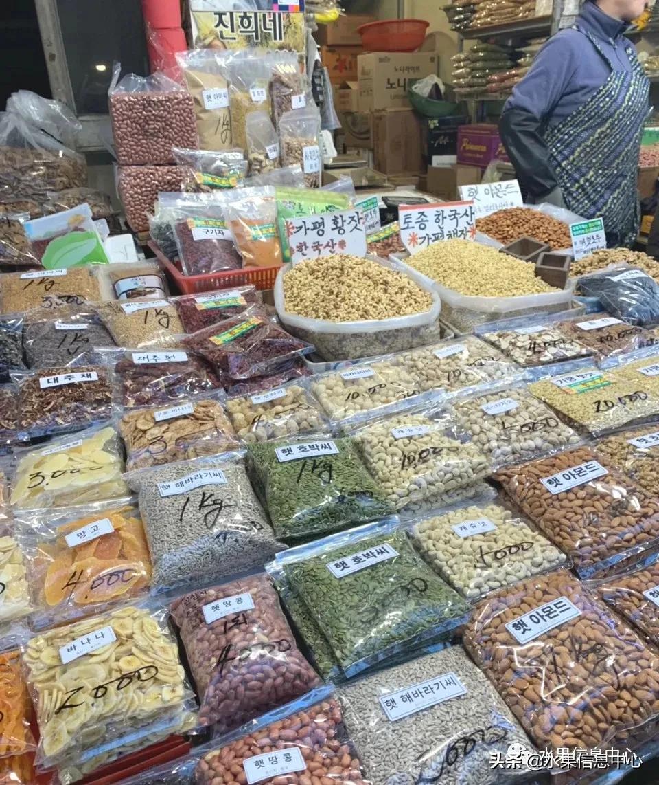 韩国水果批发市场进货渠道,韩国首尔最大的水果批发市场
