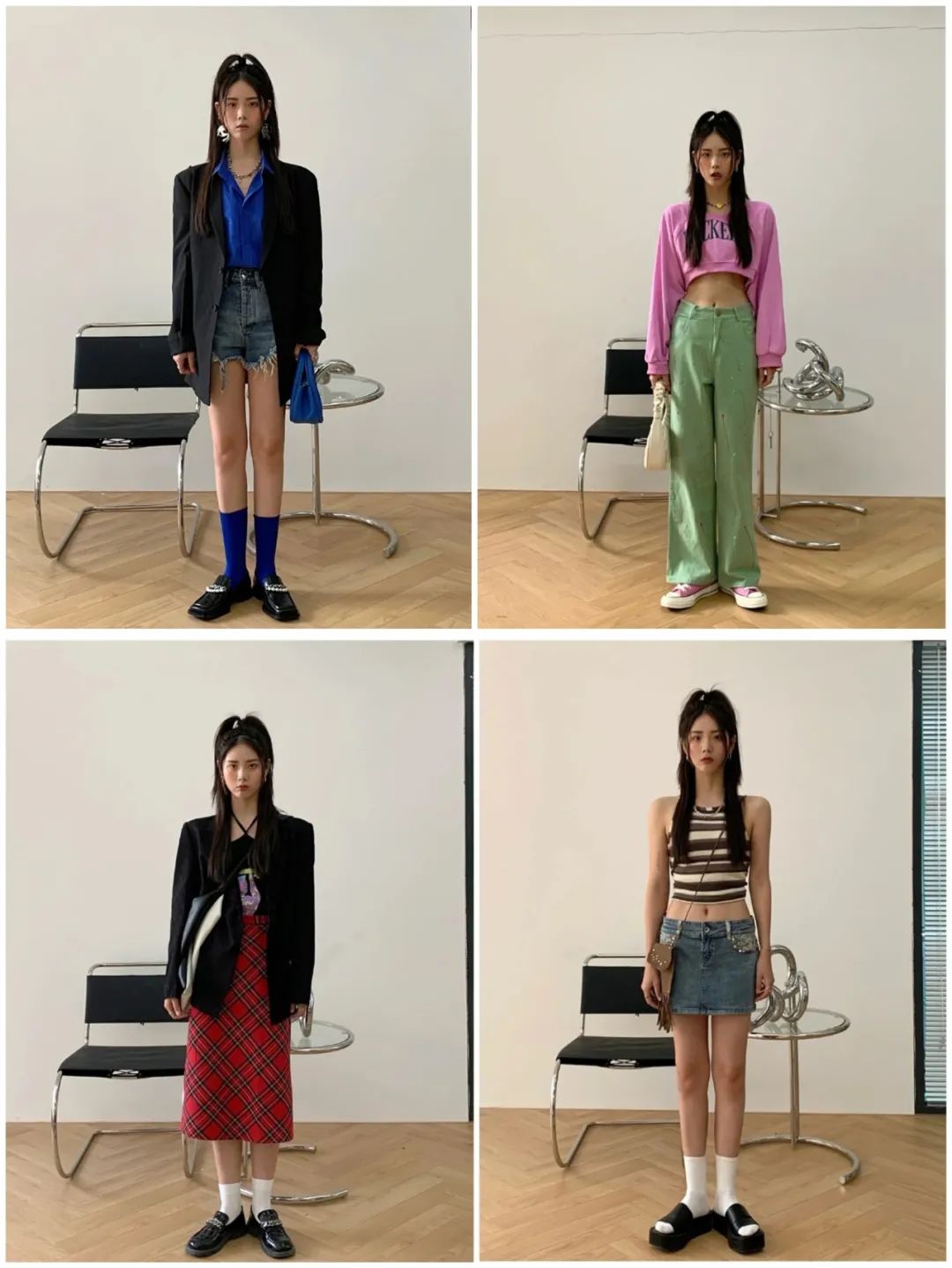 披发显脸小的发型,初中生可以扎的发型显脸小超可爱