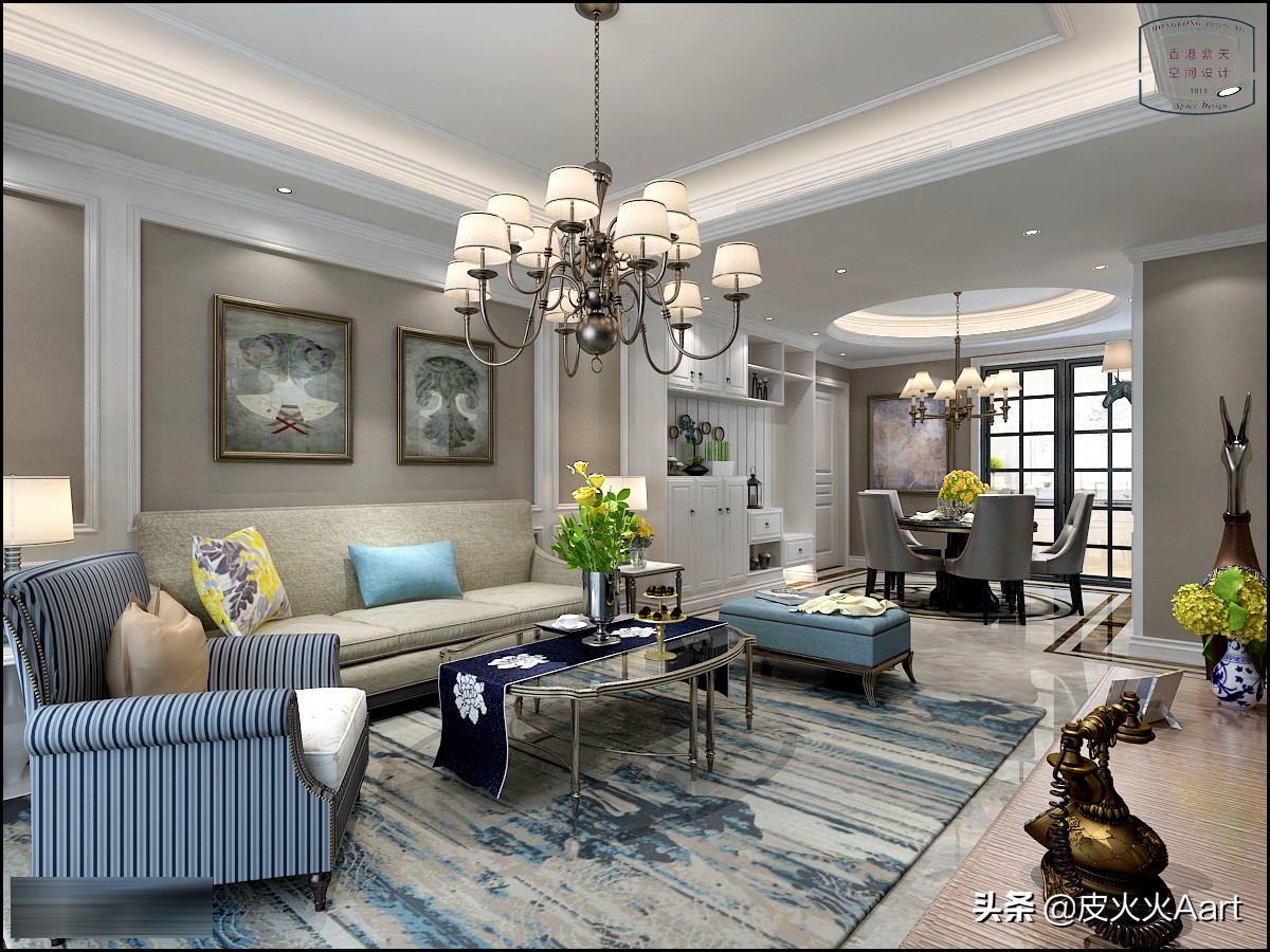 惊艳的简欧风格设计,简欧式风格装修豪华大气