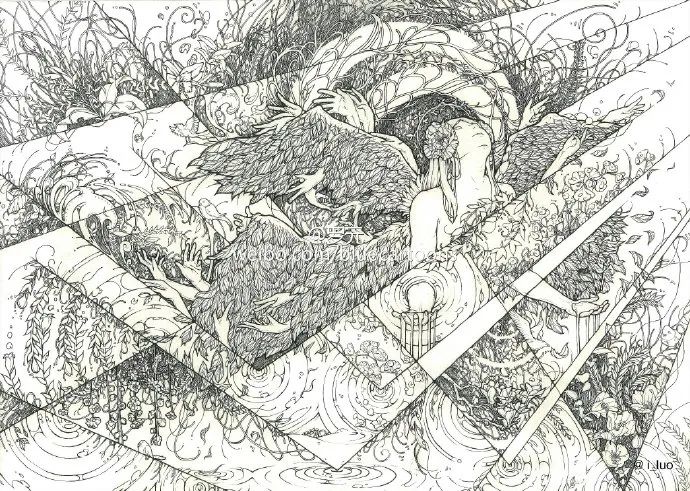 90后插画师画鬼,90后插画师山海经神兽