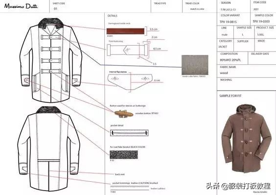服装工艺单撰写的十大关键问题