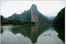 浙江丽水缙云的仙都风景区,夏天缙云仙都风景区