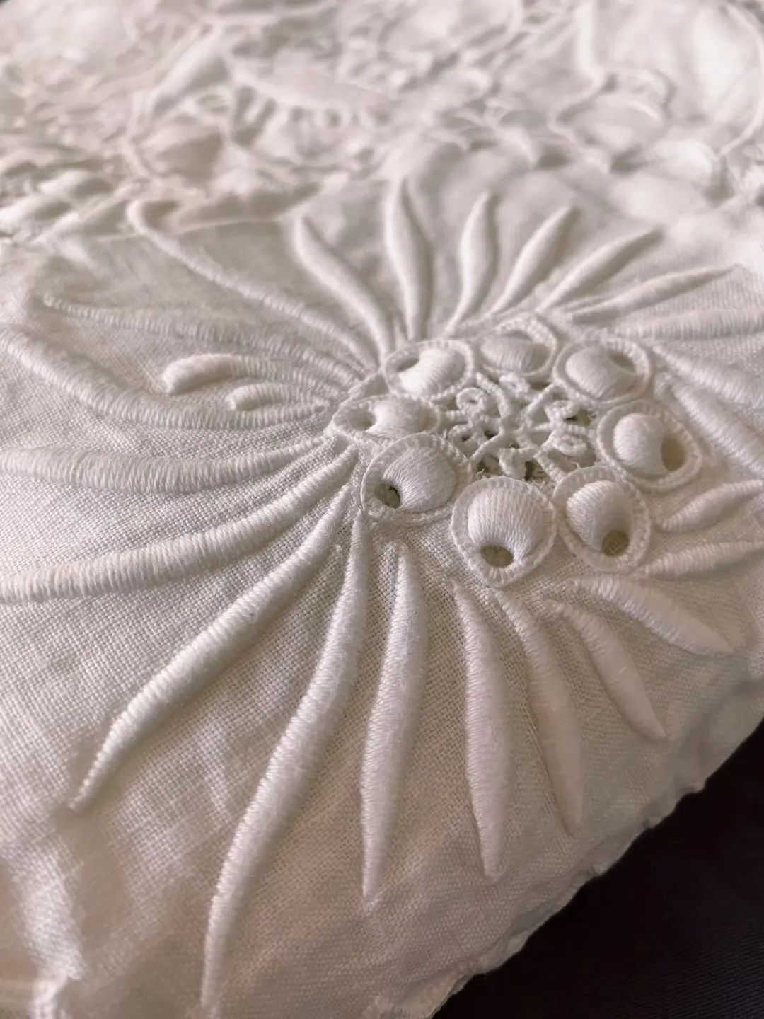 萧山花边手工图片大全,青州非遗纯手工花边