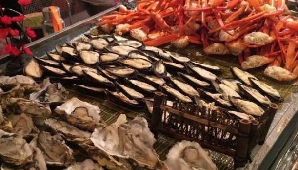 上海帝王蟹自助188,188元一位海鲜自助餐