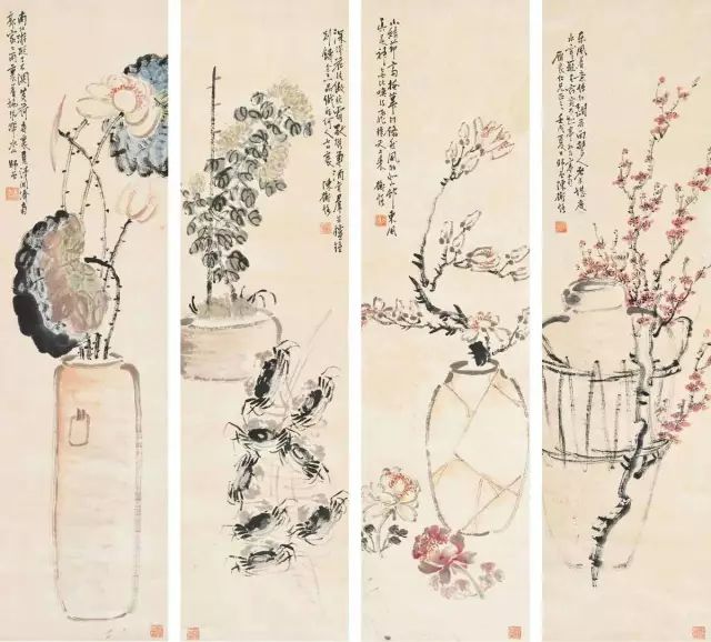 陈师曾与吴昌硕,陈师曾与齐白石