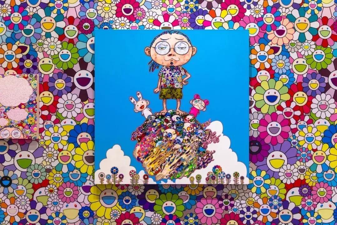 村上隆作品为什么这么贵,为什么画一条线卖7亿