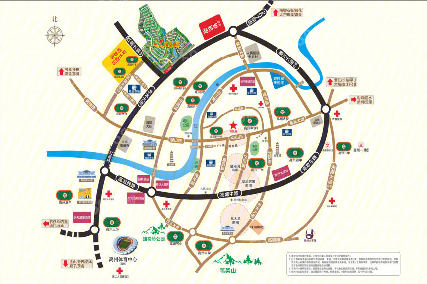 高州市三房两厅毛坯楼盘,高州市城东片区最新楼盘