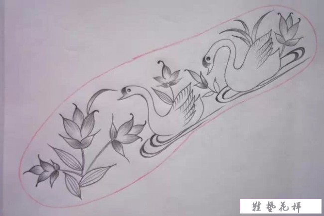 刺绣鞋垫花样各种图案,鞋垫美术花样图案大全