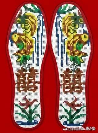 手工艺术鞋垫7层,手工鞋垫美术