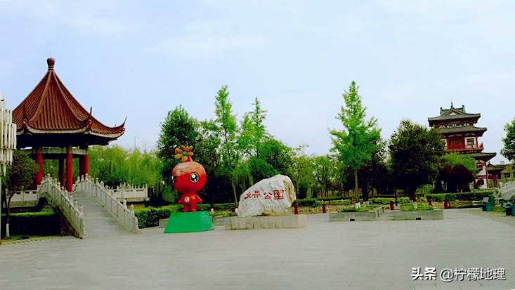 西安有什么漂亮的公园,西安市高陵区水景公园