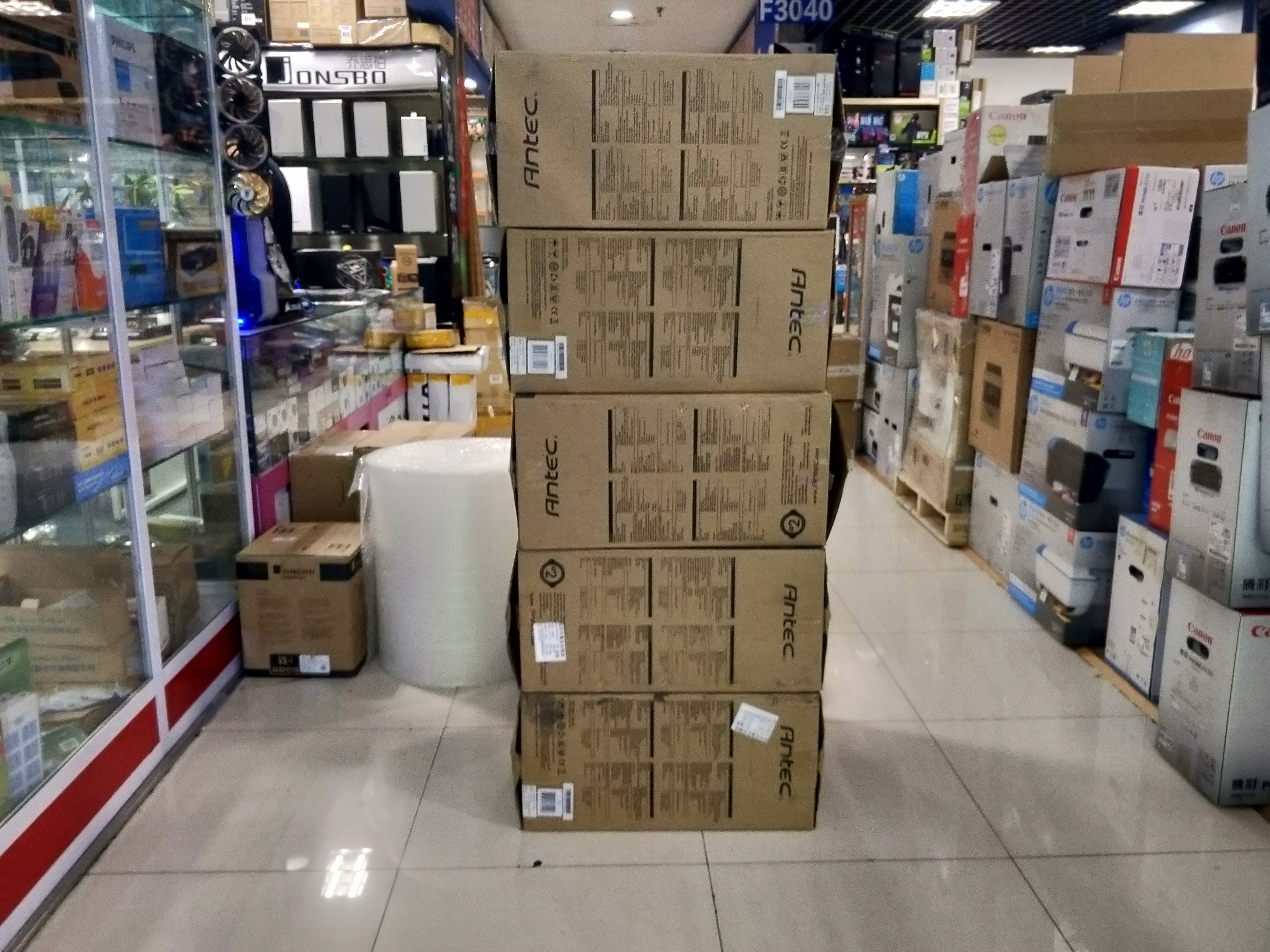 安钛克静音,安钛克无侧透机箱