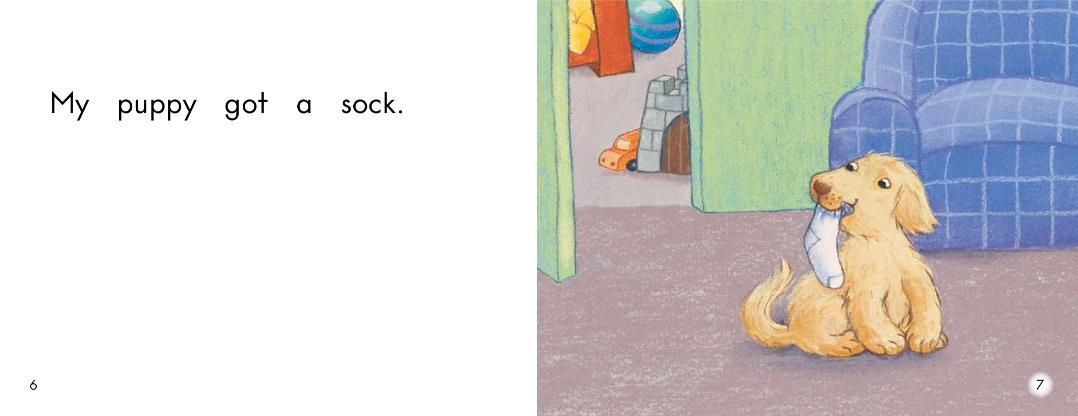 小狗咬伤牛奶兔绘本,狗咬伤的绘本故事